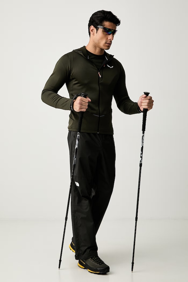 Футболка для трекінгу чоловіча Salewa Solidlogo Dry колір зелений