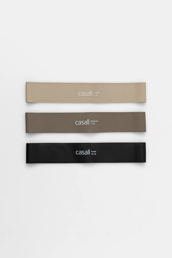 Стрічки опору для вправ Casall 3-pack колір рожевий
