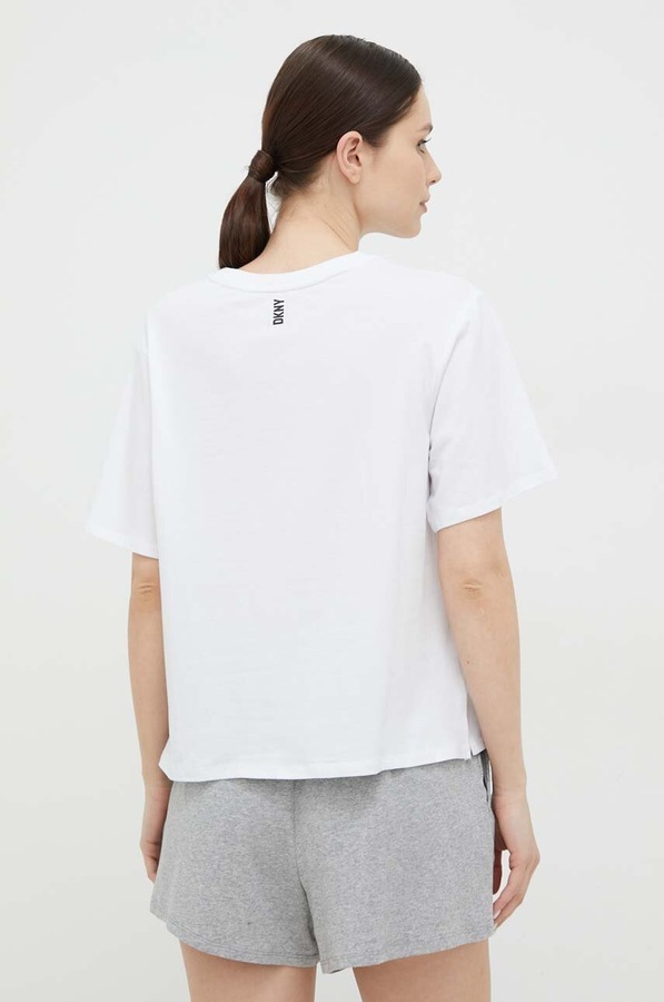 Піжама DKNY колір сірий фото 2