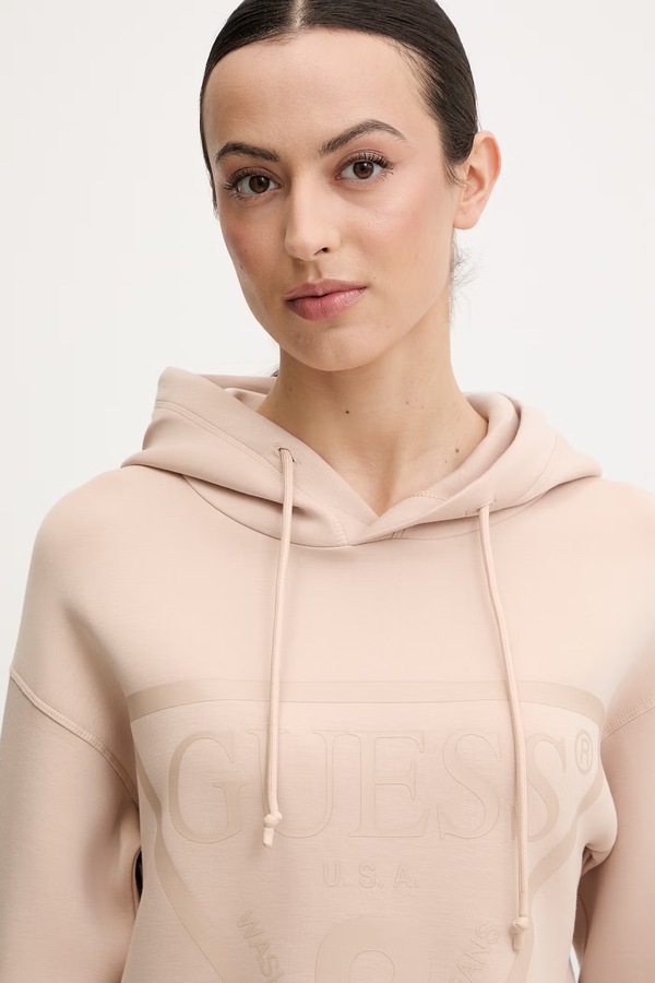 Кофта Guess NEW ALISA колір рожевий фото 4