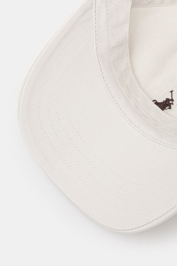 Бейсболка жіноча бавовняна Polo Ralph Lauren колір сірий фото 4