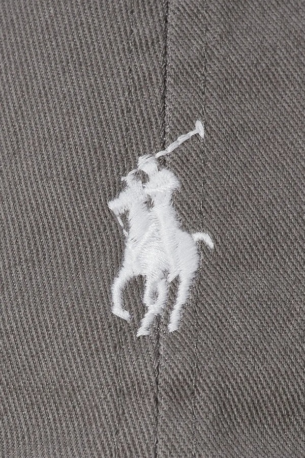 Бейсболка жіноча бавовняна Polo Ralph Lauren колір сірий фото 3