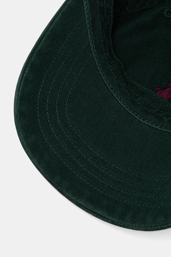 Кепка чоловіча бавовняна Polo Ralph Lauren колір зелений фото 4