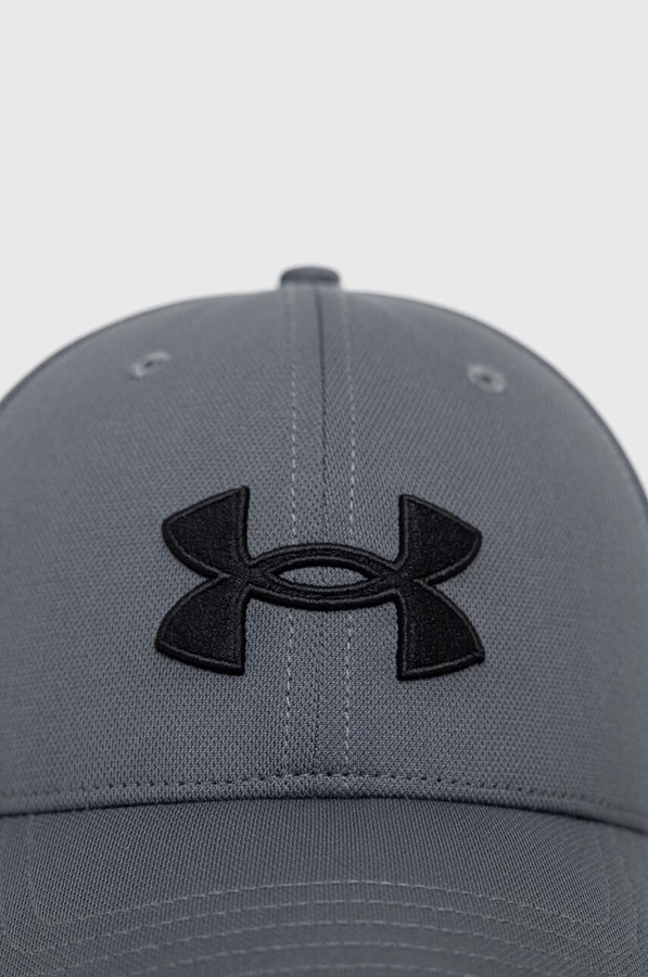 Кепка Under Armour Blitzing колір сірий фото 3