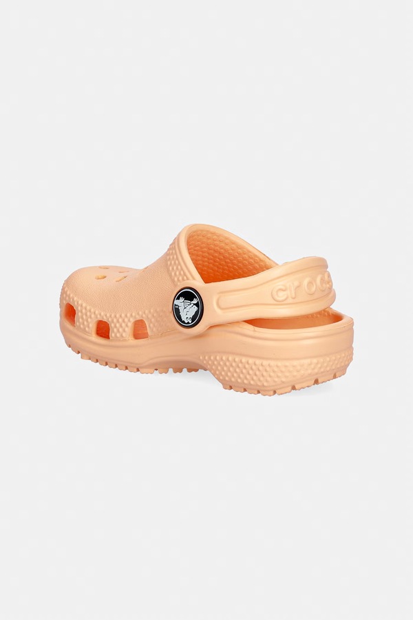 Шлепанцы детские Crocs цвет оранжевый фото 2