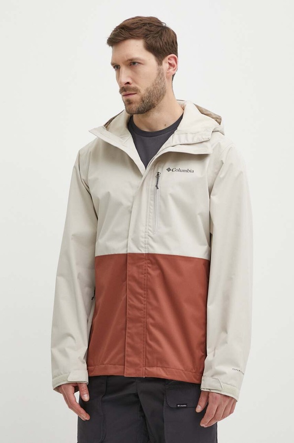 Куртка outdoor Columbia Hikebound колір сірий