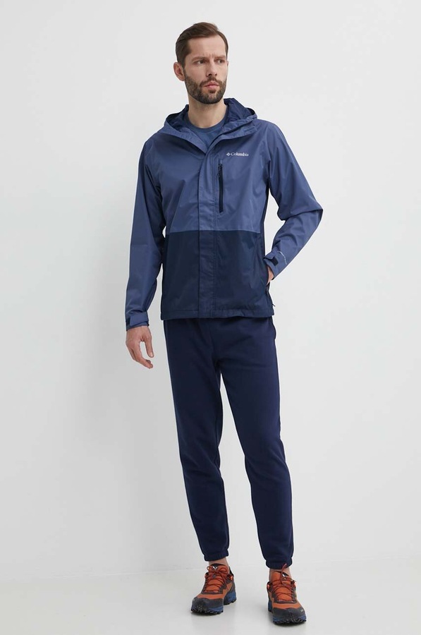 Куртка outdoor Columbia Hikebound колір синій фото 2