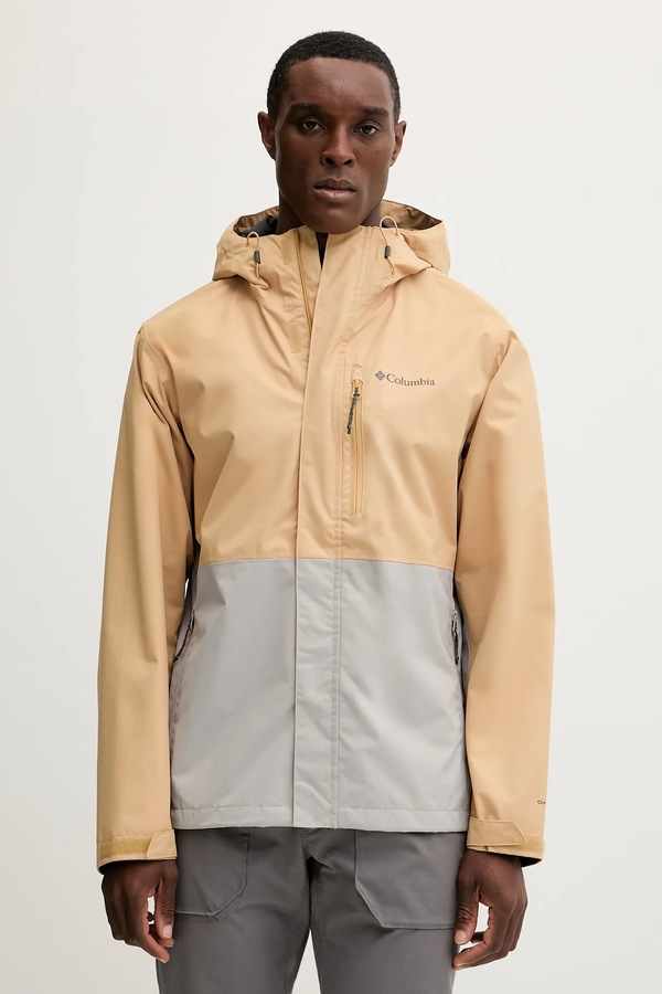 Куртка outdoor Columbia Hikebound колір бежевий