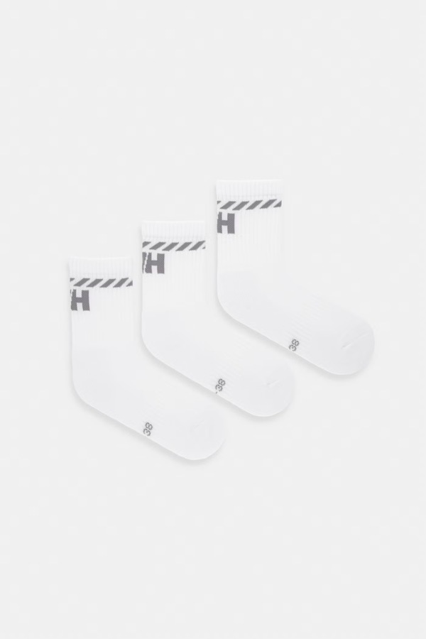 Шкарпетки 3 шт. Helly Hansen колір білий фото 2