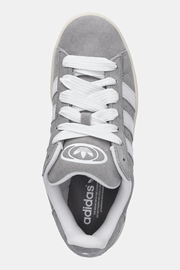 Замшеві кросівки adidas Originals HQ8707 колір сірий фото 4