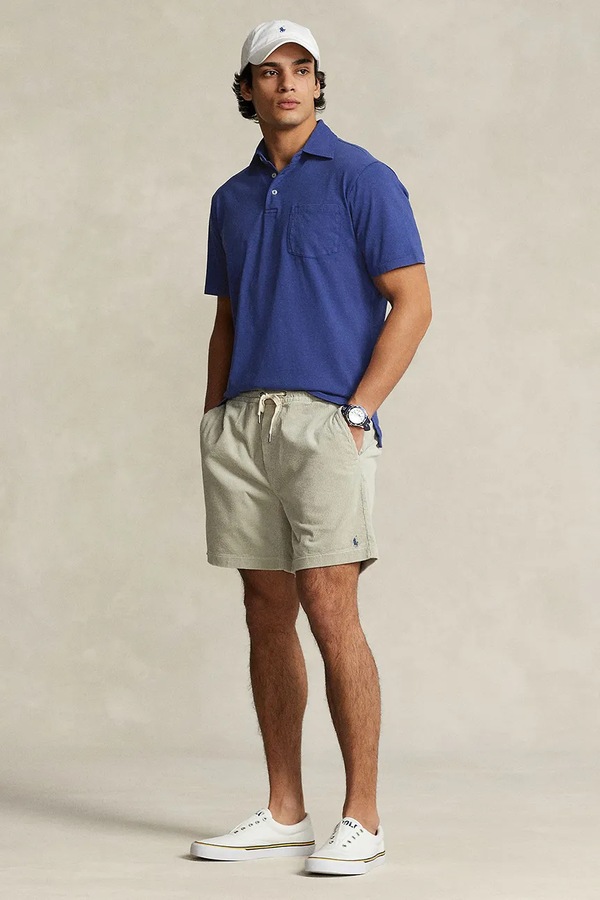 Поло з домішкою льону Polo Ralph Lauren фото 3