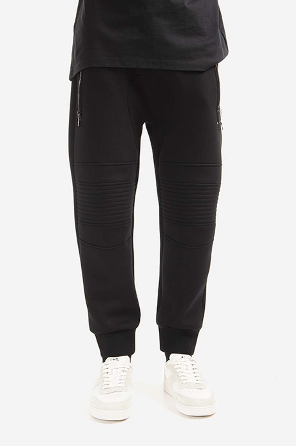 Спортивні штани Neil Barrett Neil Barett Skinny Low Rise Swatpants колір чорний