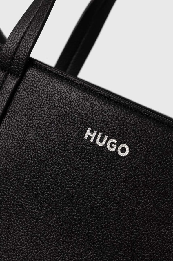 Сумочка HUGO колір чорний фото 4