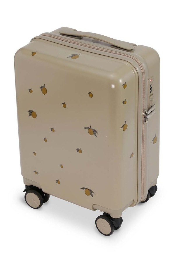 Валіза Konges Sløjd TRAVEL SUITCASE 48x22x33 см колір жовтий фото 3
