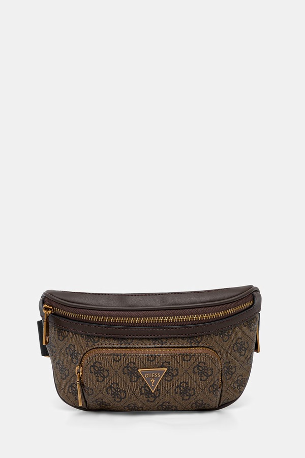 Сумка на пояс Guess VEZZOLA цвет коричневый