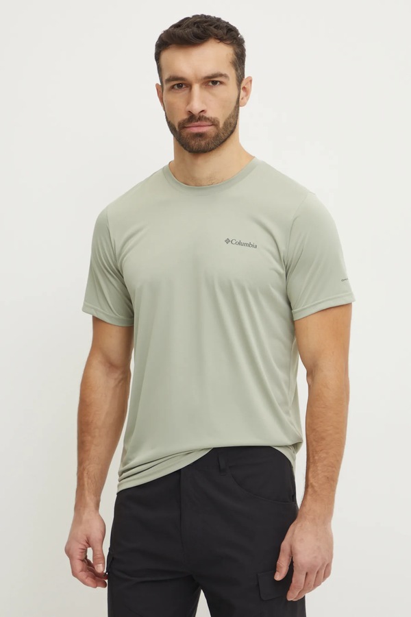 Спортивна футболка Columbia Hike колір чорний