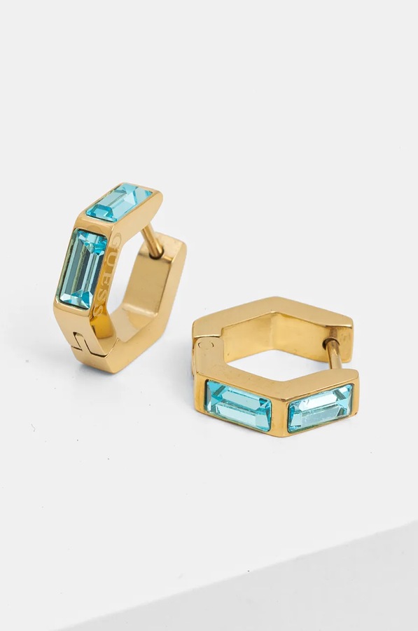 Сережки жіночі Guess колір золотий