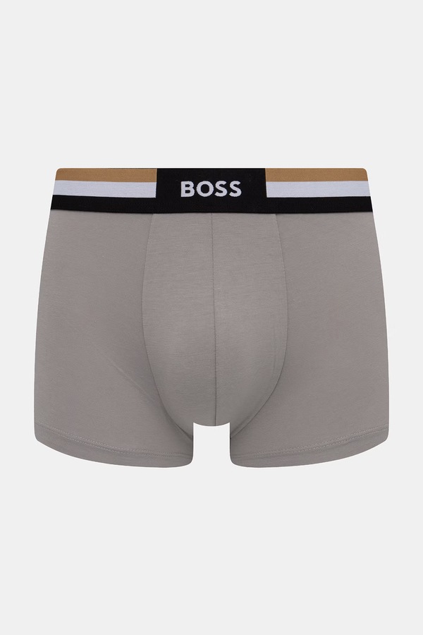 Боксери чоловічі з бавовною Trunk 3P Motion 3 шт. BOSS колір барвистий