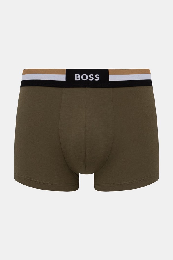 Боксери чоловічі з бавовною Trunk 3P Motion 3 шт. BOSS колір барвистий фото 2