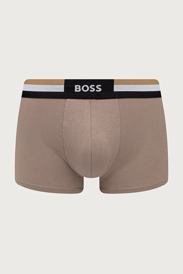 Боксери чоловічі з бавовною Trunk 3P Motion 3 шт. BOSS колір барвистий