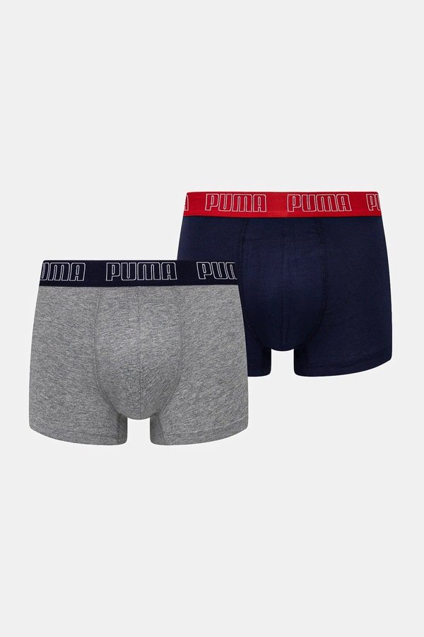 Боксеры Puma 2-pack Everyday Trunk цвет синий