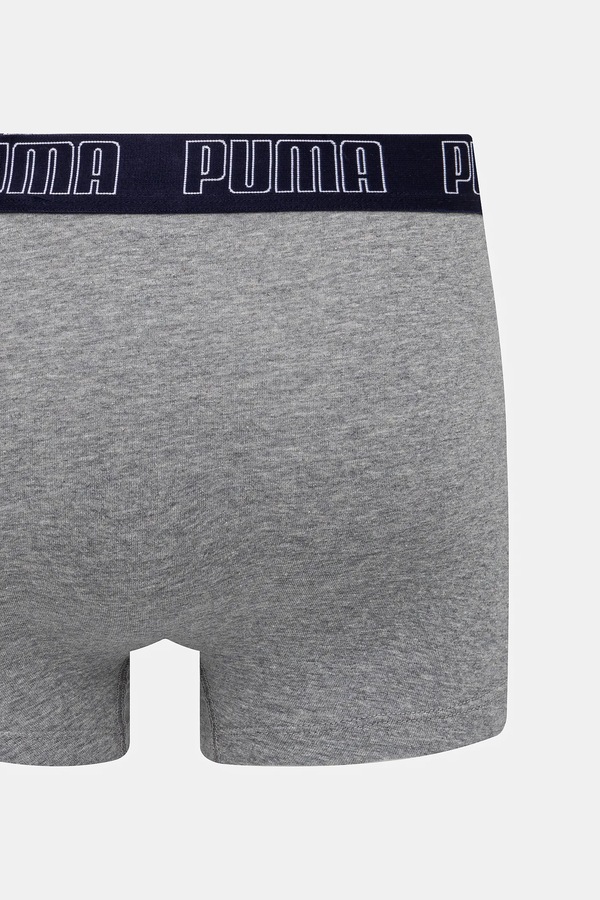 Боксери Puma 2-pack Everyday Trunk колір синій фото 4