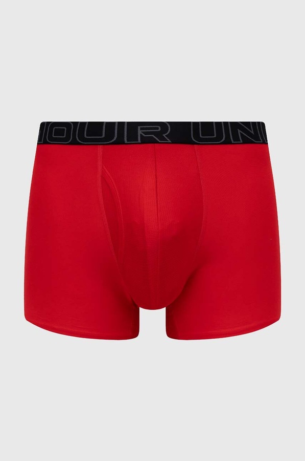 Боксери Under Armour 3-pack колір червоний фото 2