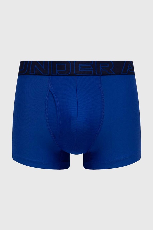 Боксери чоловічі 3 шт. Under Armour колір темно-синій фото 2