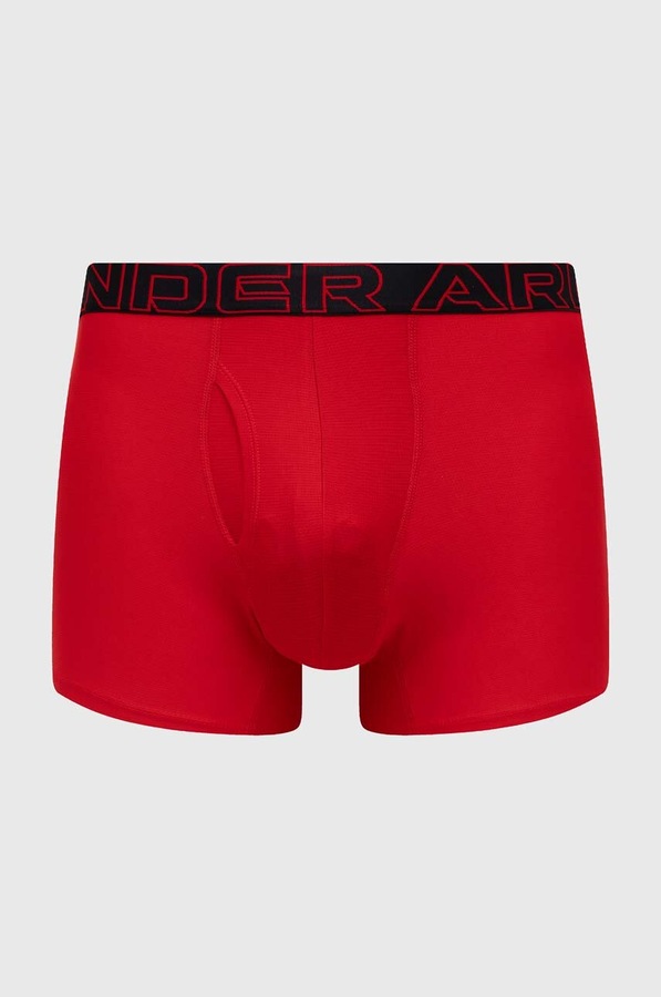 Боксери Under Armour 3-pack колір червоний фото 3