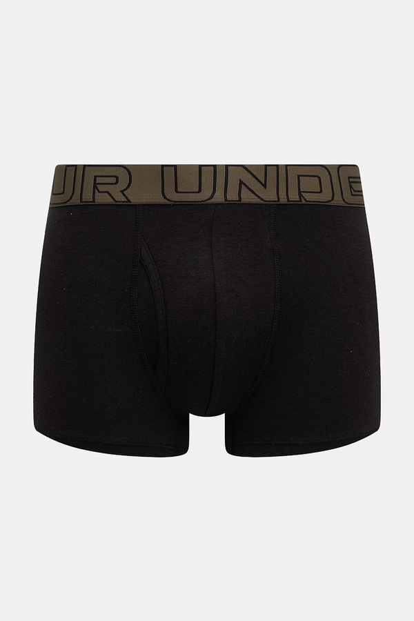 Боксери чоловічі 83 Perf Cotton 3in 3 шт. Under Armour колір зелений фото 3