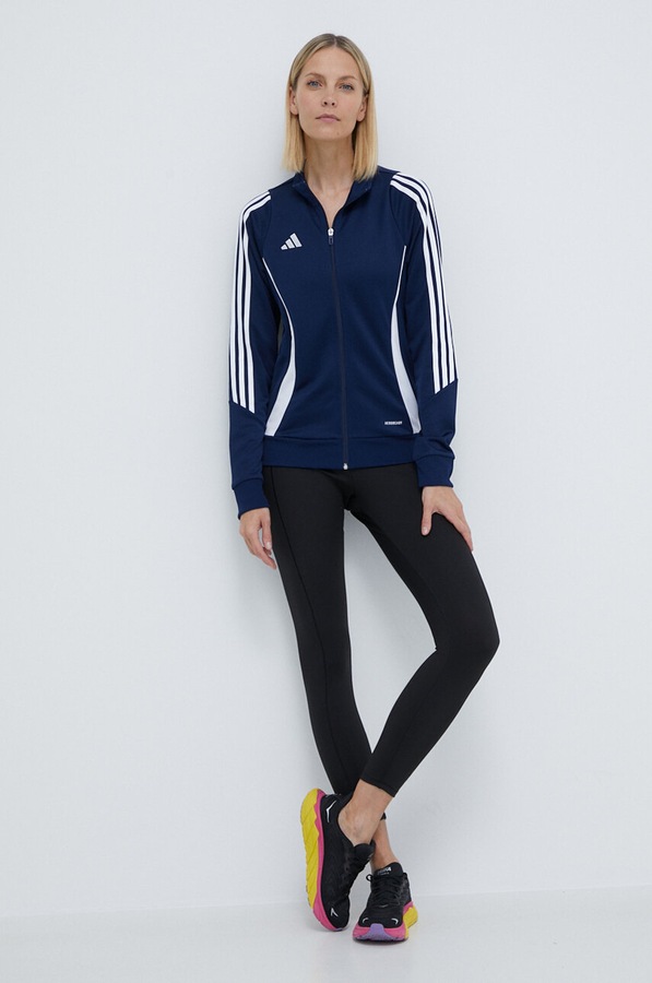 Тренувальна кофта adidas Performance Tiro 24 колір синій