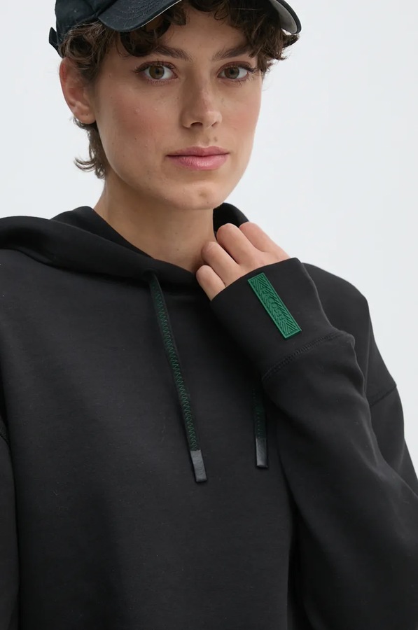 Кофта Lacoste колір чорний фото 4