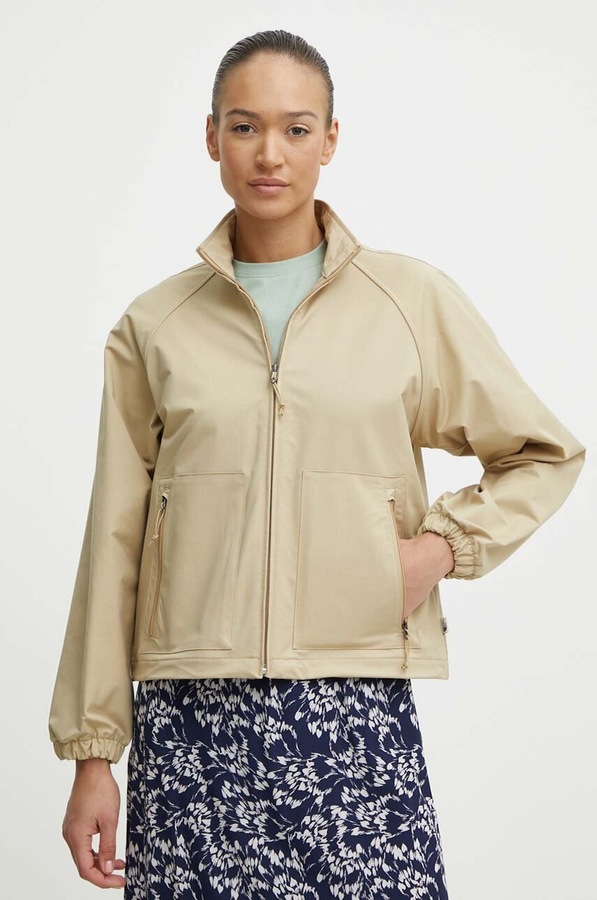 Куртка The North Face колір бежевий