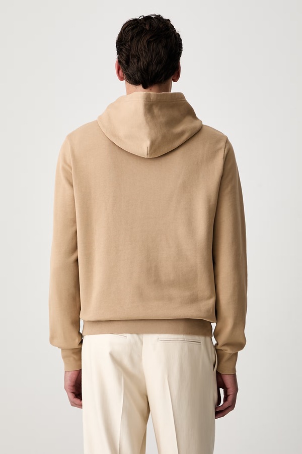 Кофта с капюшоном мужская хлопковая Polo Ralph Lauren цвет зеленый фото 2