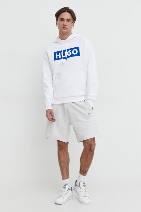 Кофта HUGO Blue Nalves цвет белый
