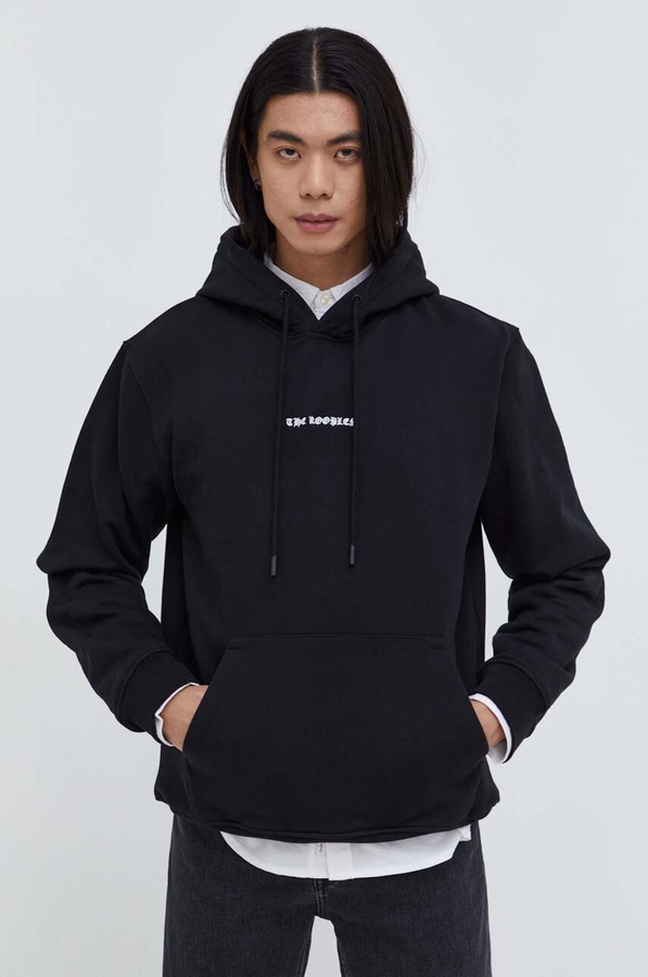 Бавовняна кофта The Kooples колір чорний