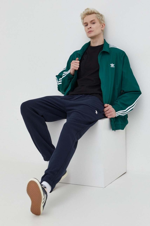 Блузка adidas Originals колір зелений фото 2