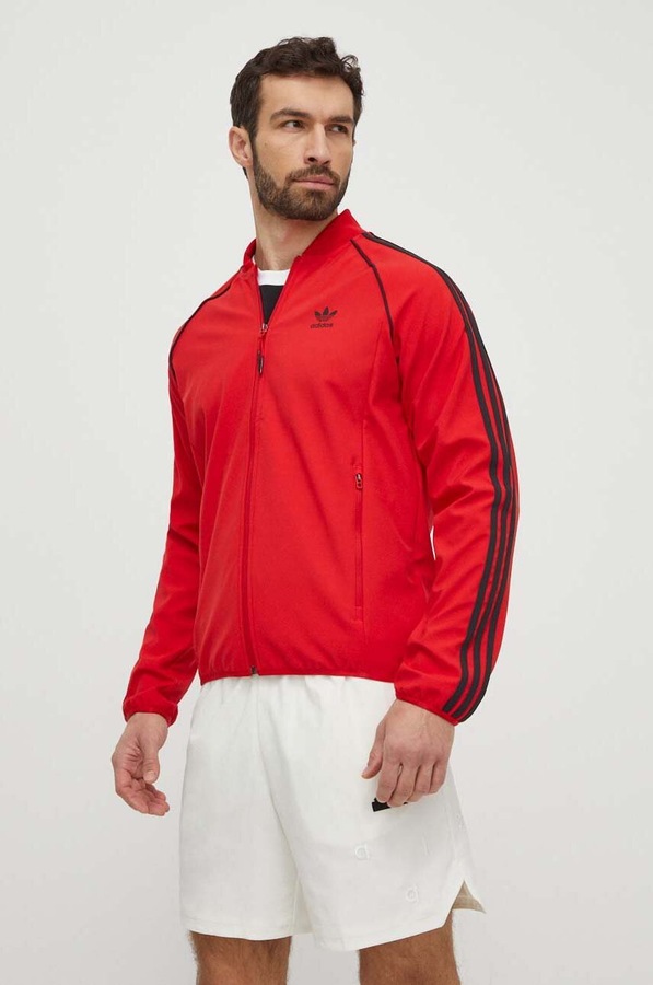 Кофта adidas Originals колір червоний фото 2