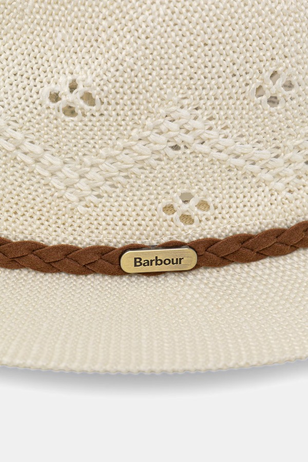Соломенный шляпа женский Barbour Flowerdale цвет бежевый