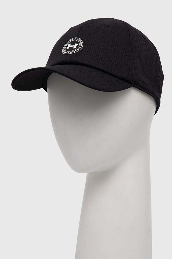 Кепка Under Armour Iso Chill Armourvent колір чорний