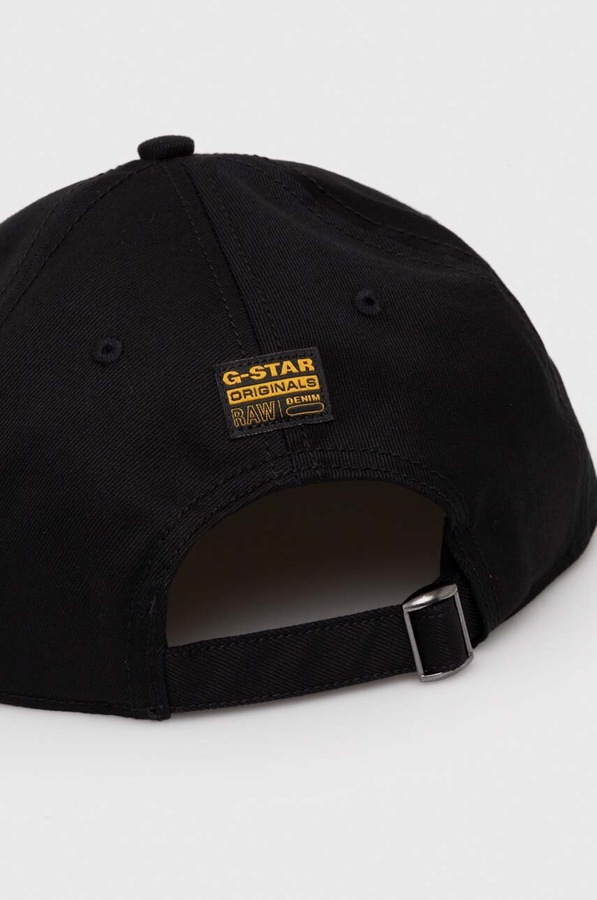 Кепка G-Star колір чорний фото 3