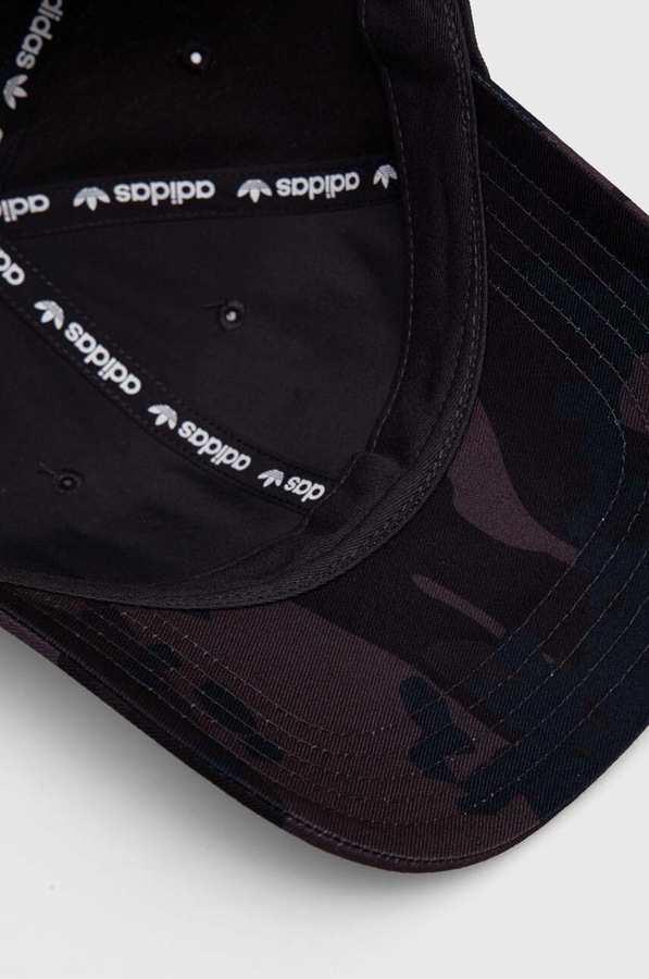 Кепка adidas Originals колір чорний фото 4