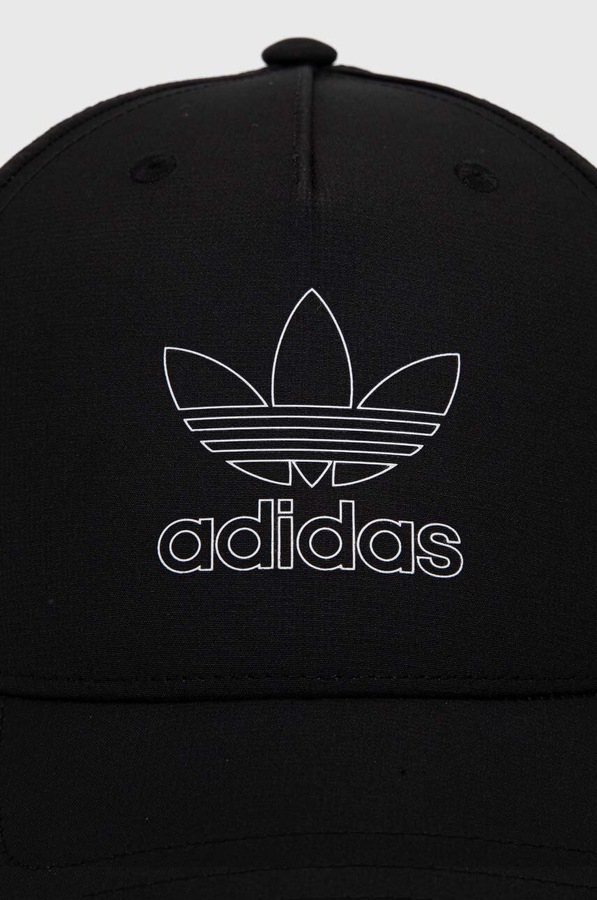 Кепка adidas Originals колір чорний фото 2