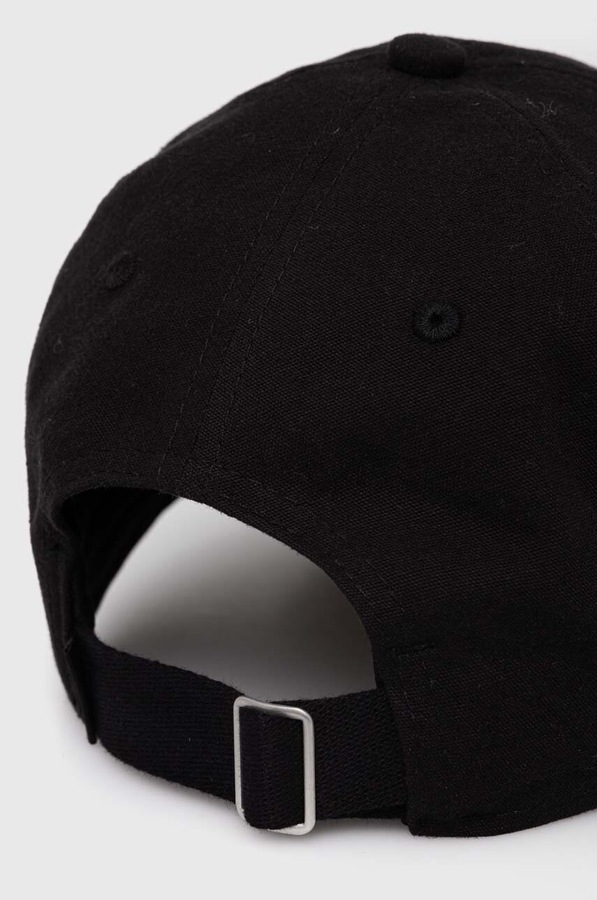 Бавовняна бейсболка Puma Downtown Low Curve Cap колір чорний фото 3