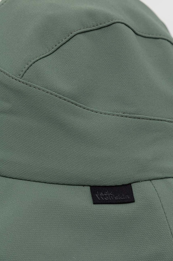 Капелюх Jack Wolfskin Wingbow колір зелений фото 2