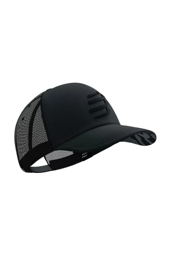 Кепка-тракер хлопковая Compressport Trucker цвет черный фото 2