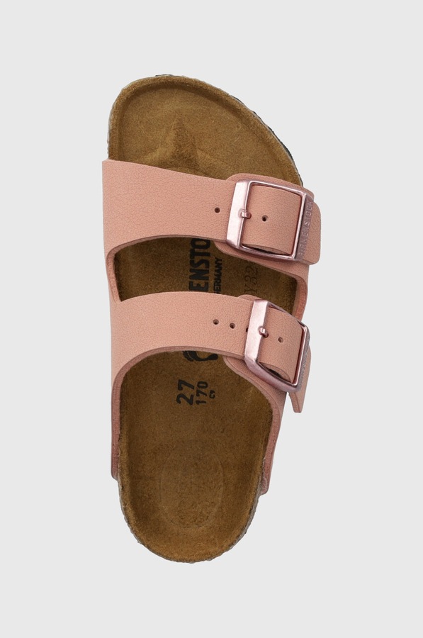 Дитячі шльопанці Birkenstock Arizona Kids BFBC колір рожевий фото 4