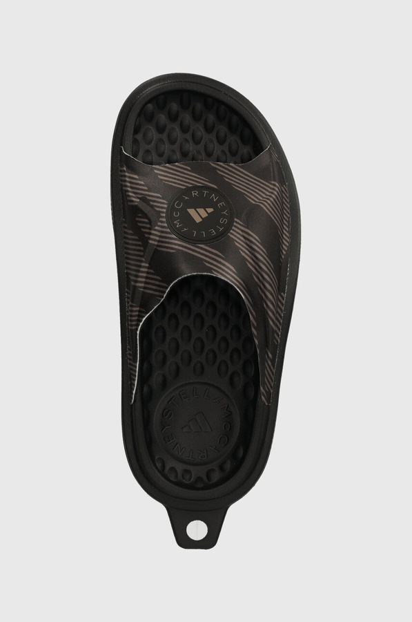 Шльопанці жіночі adidas by Stella McCartney Slide колір чорний фото 4