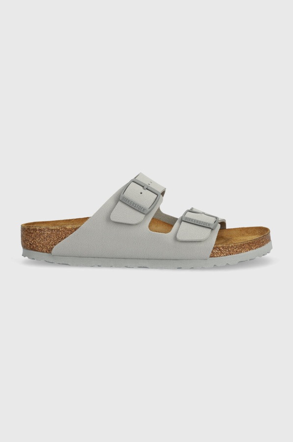Шльопанці Birkenstock Arizona колір сірий
