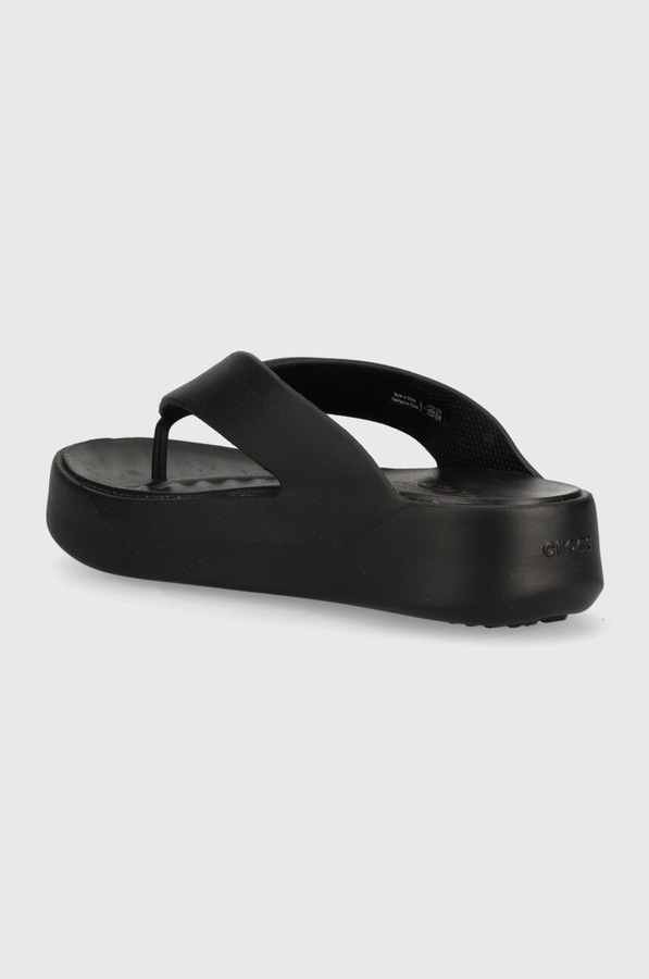 В'єтнамки Crocs Gataway Platform Flip колір чорний фото 2